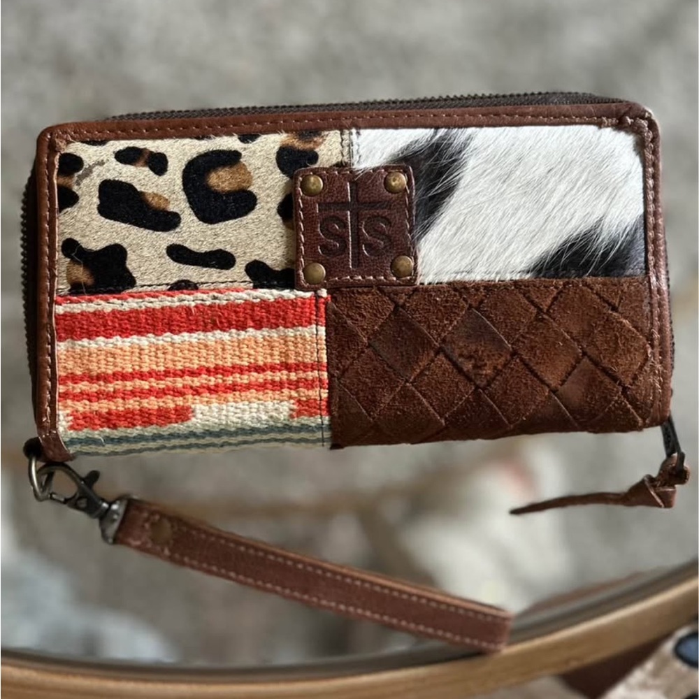 Sts Ranchwear Multicolor Patchwork Wallet - image 1
